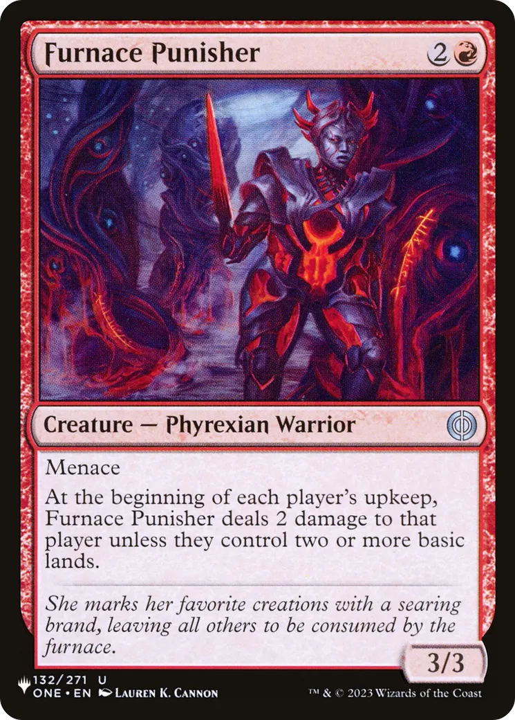 Furnace Punisher — The List — Magic: The Gathering