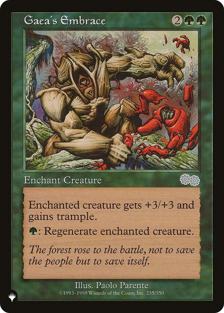Etreinte de Gaia — The List — Magic: The Gathering