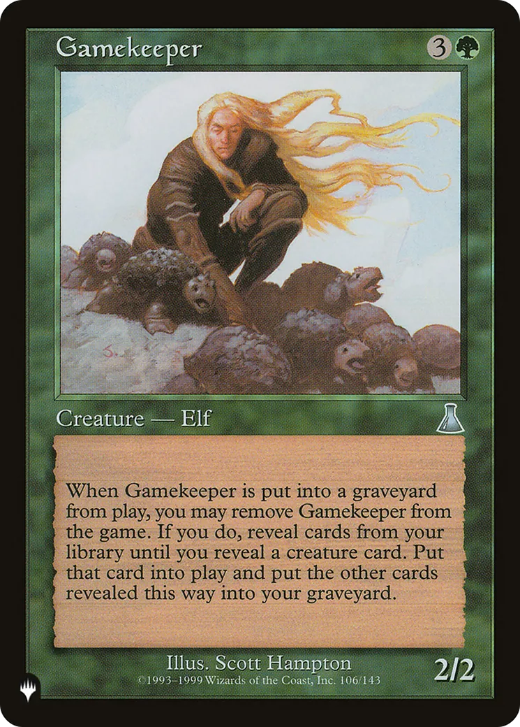 Garde-chasse — The List — Magic: The Gathering