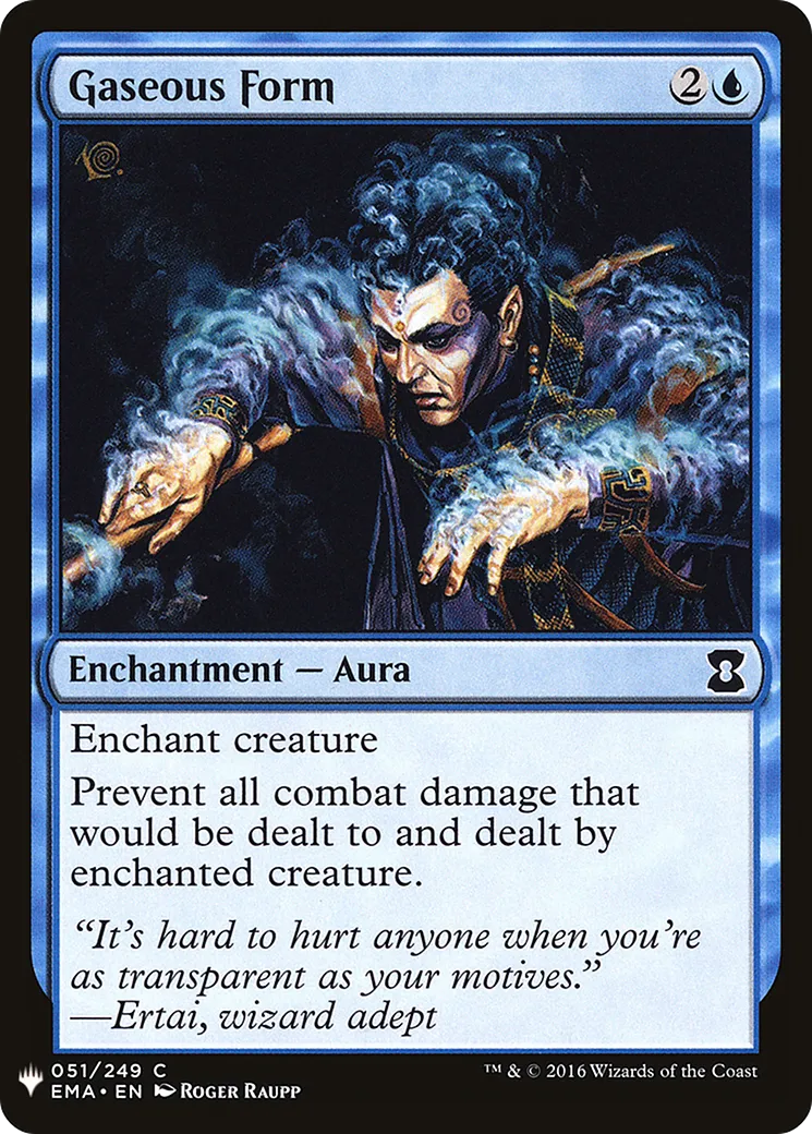 Gaseous Form — The List — Magic: The Gathering