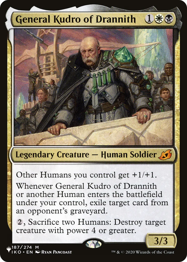 Général Koudro de Drannith — The List — Magic: The Gathering