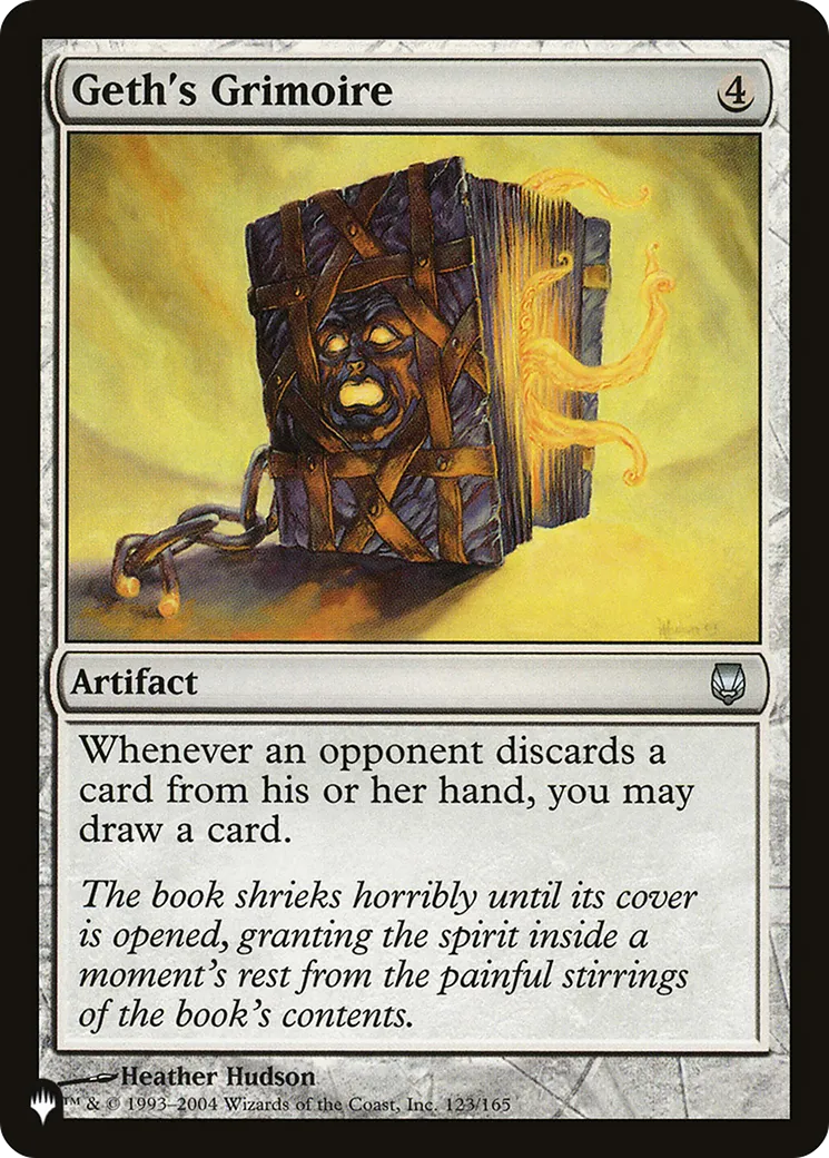 Geth's Grimoire — The List — Magic: The Gathering