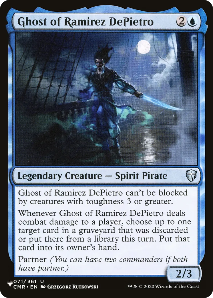 Fantôme de Ramirez DePietro — The List — Magic: The Gathering