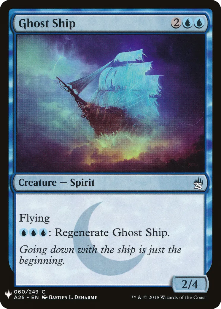 Navire fantôme — The List — Magic: The Gathering