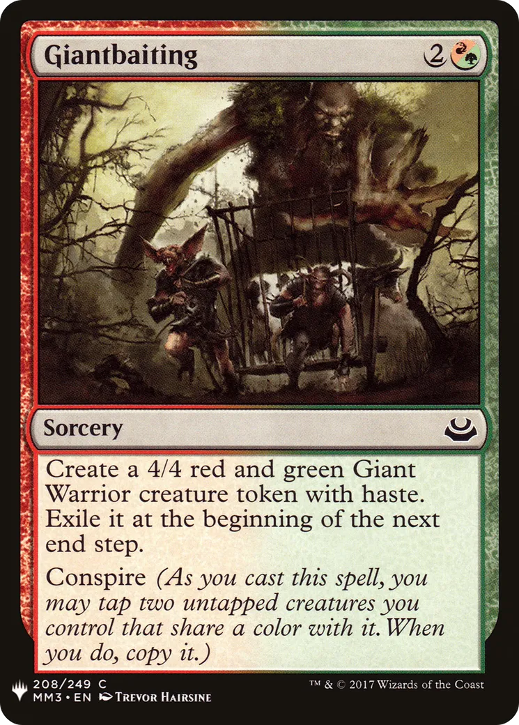 Giantbaiting — The List — Magic: The Gathering