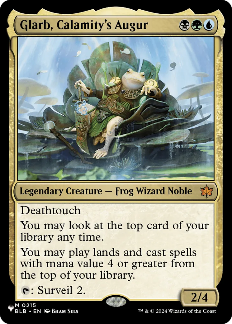 Glarb, Calamity's Augur — The List — Magic: The Gathering