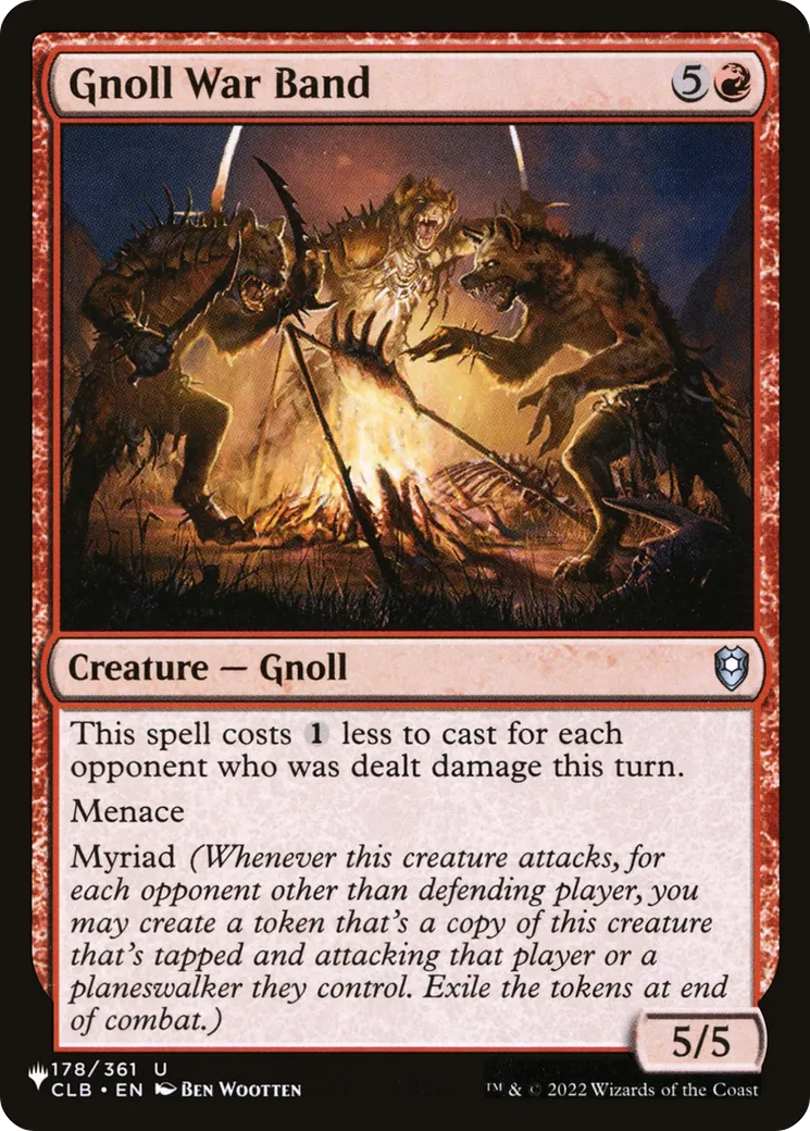 Gnoll War Band — The List — Magic: The Gathering