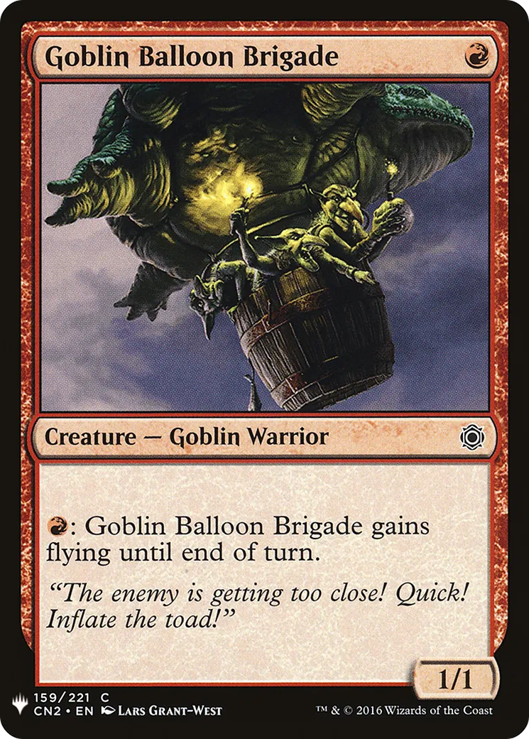Aérostiers gobelins — The List — Magic: The Gathering