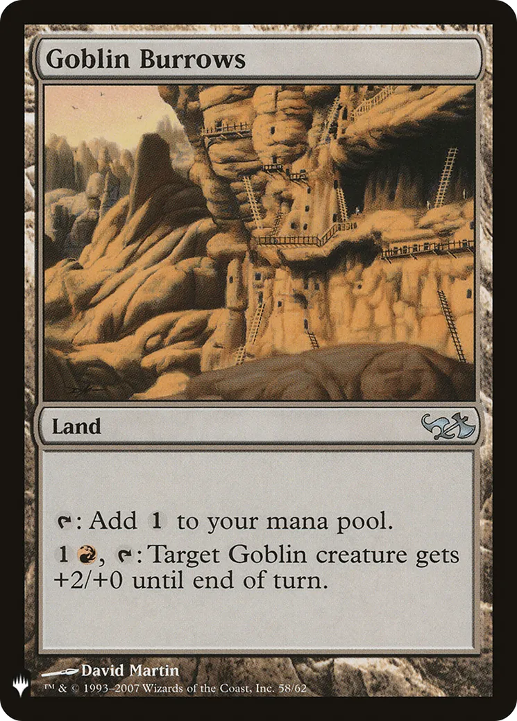 Goblin Burrows — The List — Magic: The Gathering