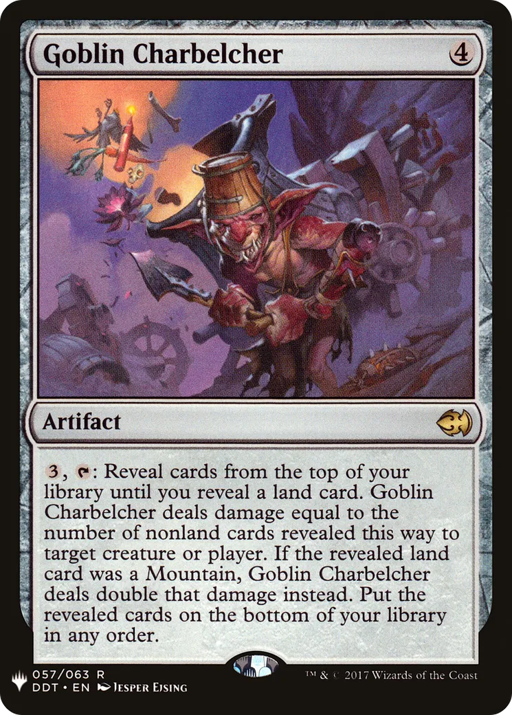 Goblin Charbelcher — The List — Magic: The Gathering