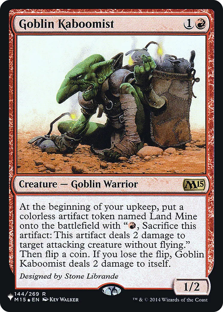 Boumiste gobelin — The List — Magic: The Gathering