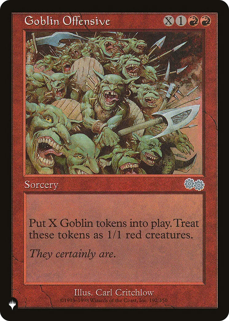 Offensive gobeline — The List — Magic: The Gathering