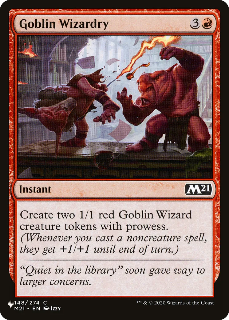 Sorcellerie gobeline — The List — Magic: The Gathering