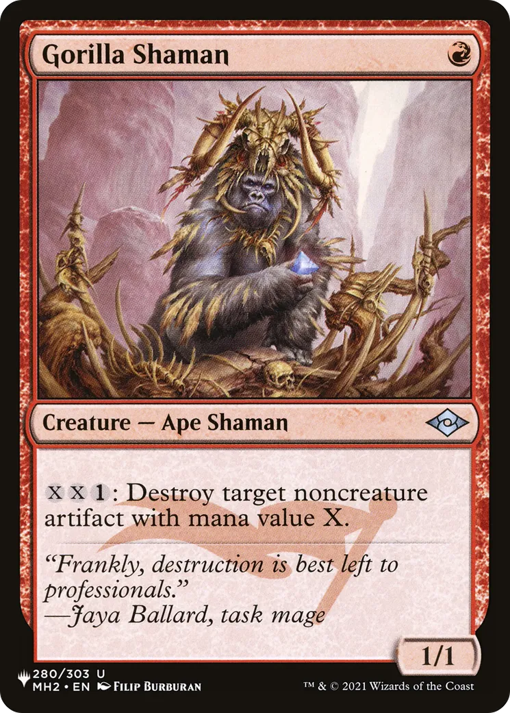 Shamane gorille — The List — Magic: The Gathering