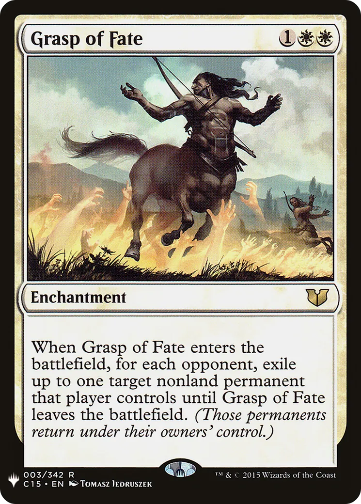 Emprise du destin — The List — Magic: The Gathering