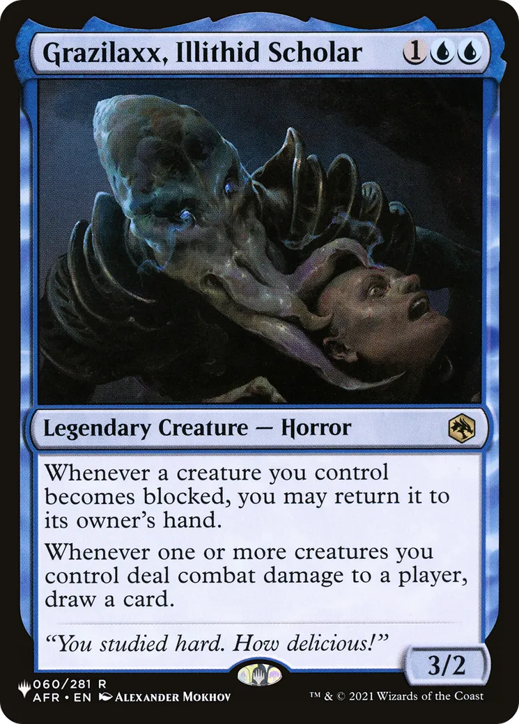 Grazilaxx, érudit illithid — The List — Magic: The Gathering
