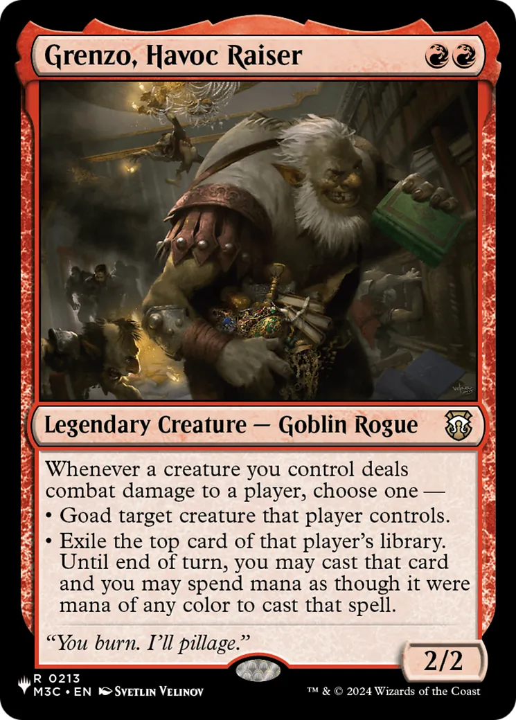 Grenzo, Havoc Raiser — The List — Magic: The Gathering