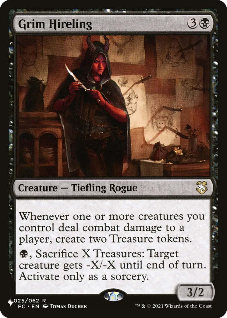 Grim Hireling — The List — Magic: The Gathering