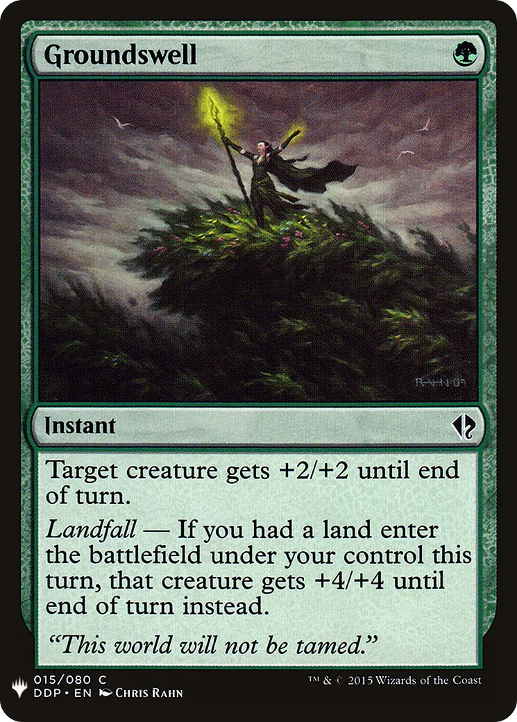 Lame de fond — The List — Magic: The Gathering