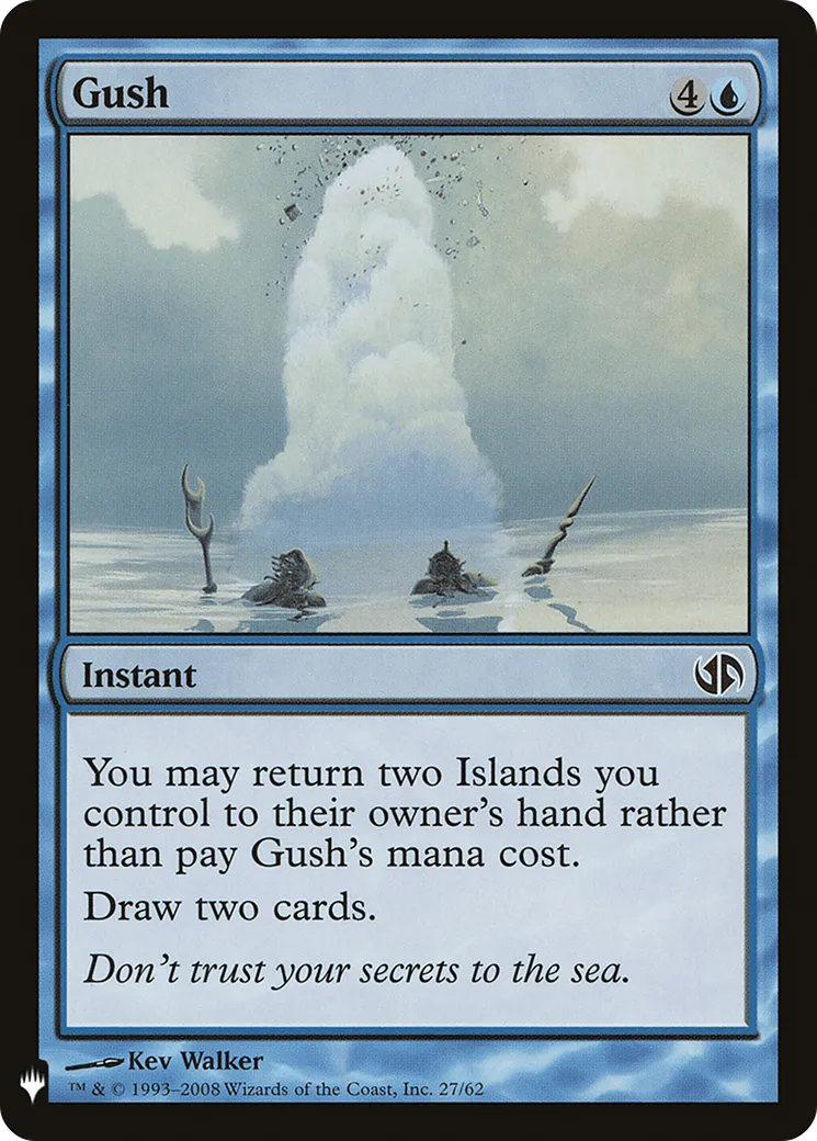 Flot soudain — The List — Magic: The Gathering