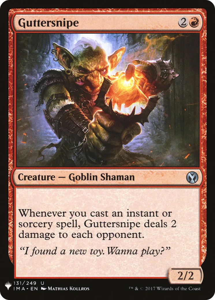 Guttersnipe — The List — Magic: The Gathering