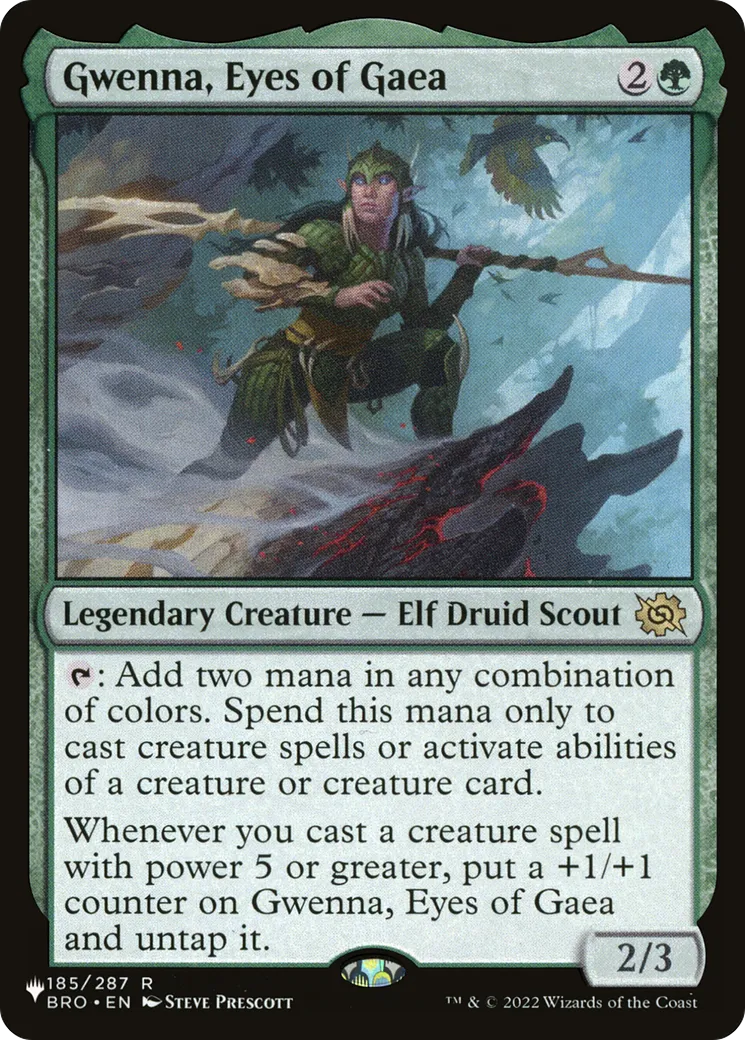 Gwenna, Eyes of Gaea — The List — Magic: The Gathering