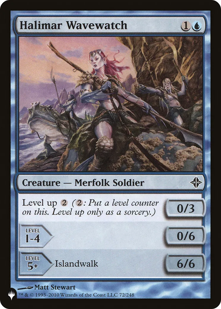 Veilleurs des vagues de Halimar — The List — Magic: The Gathering