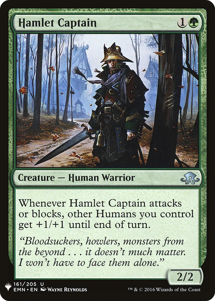 Capitaine du hameau — The List — Magic: The Gathering