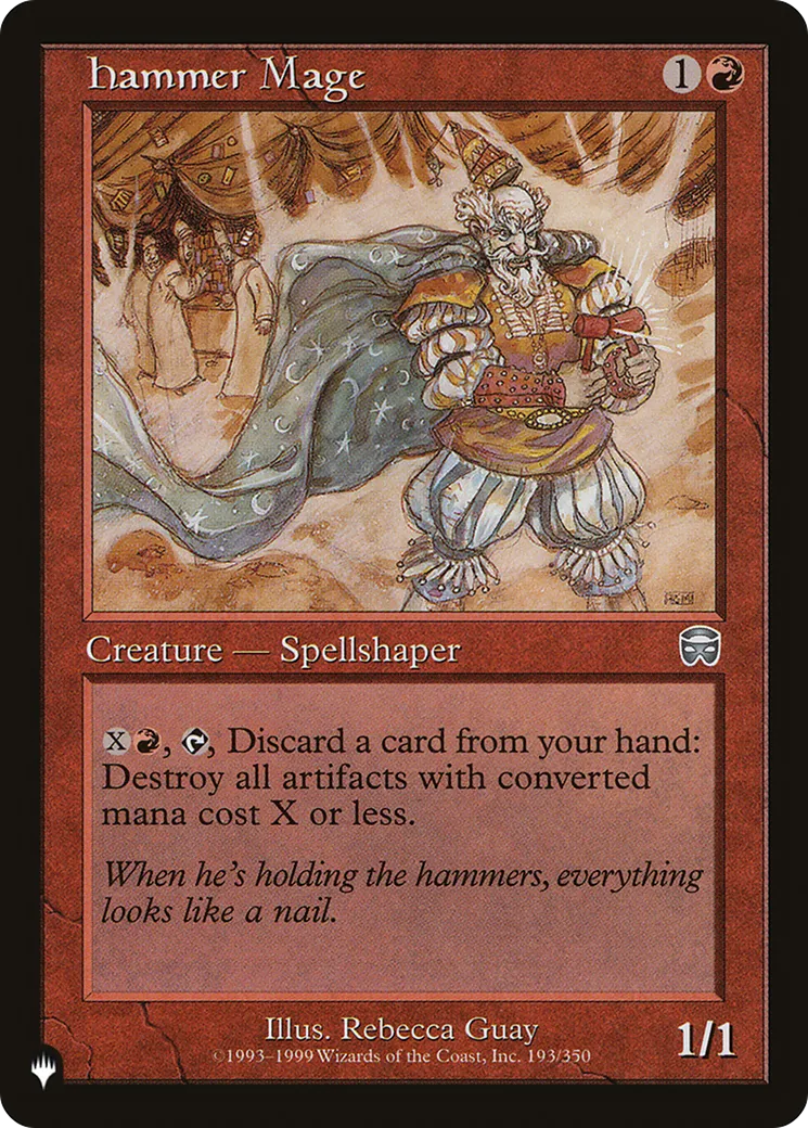 Mage aux marteaux — The List — Magic: The Gathering
