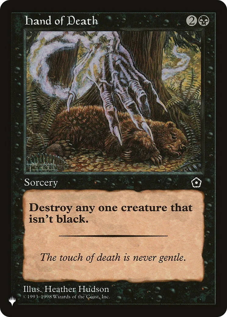 Hand of Death — The List — Magic: The Gathering