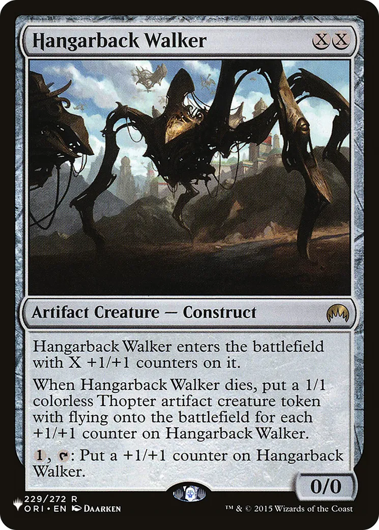 Hangarback Walker — The List — Magic: The Gathering