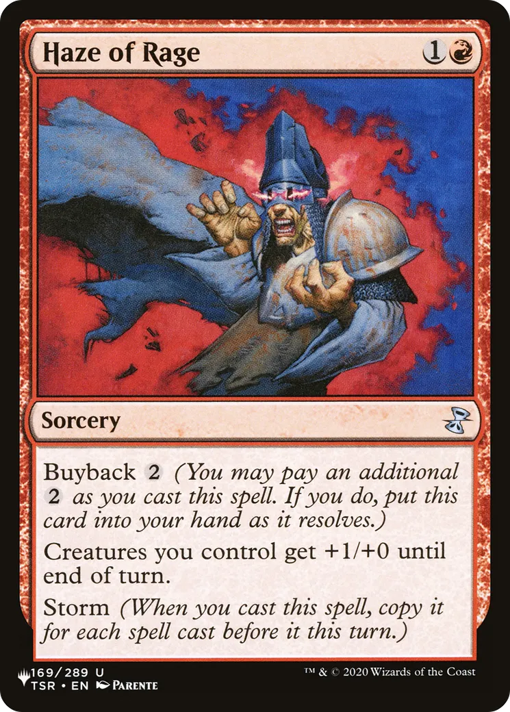 Haze of Rage — The List — Magic: The Gathering