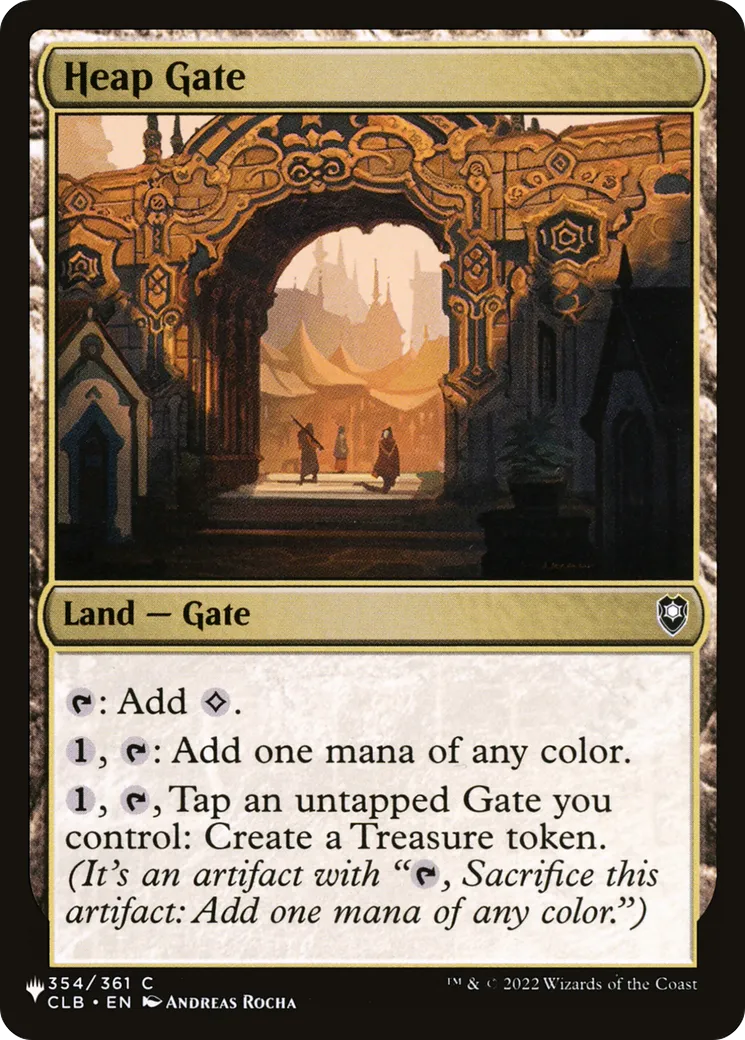 Heap Gate — The List — Magic: The Gathering