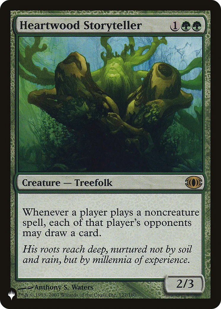 Heartwood Storyteller — The List — Magic: The Gathering