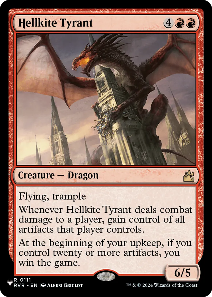Hellkite Tyrant — The List — Magic: The Gathering