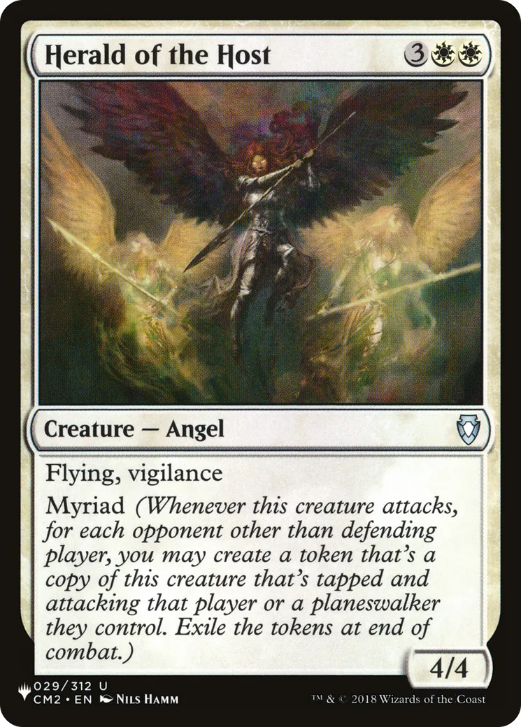 Herald of the Host — The List — Magic: The Gathering