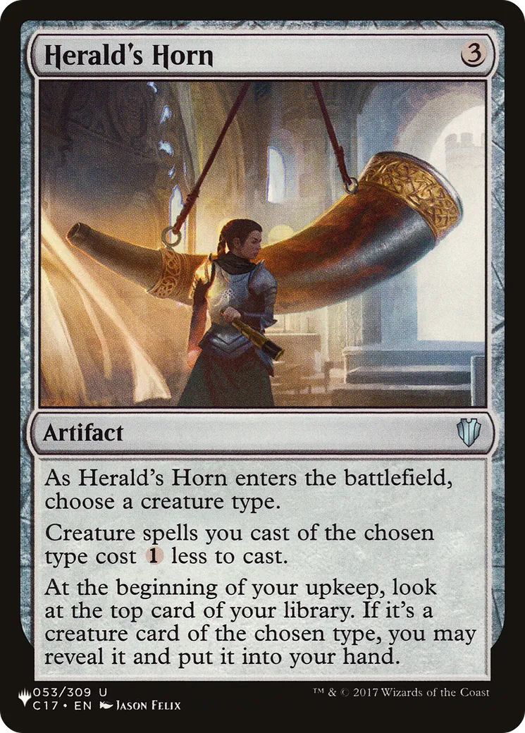 Herald's Horn — The List — Magic: The Gathering