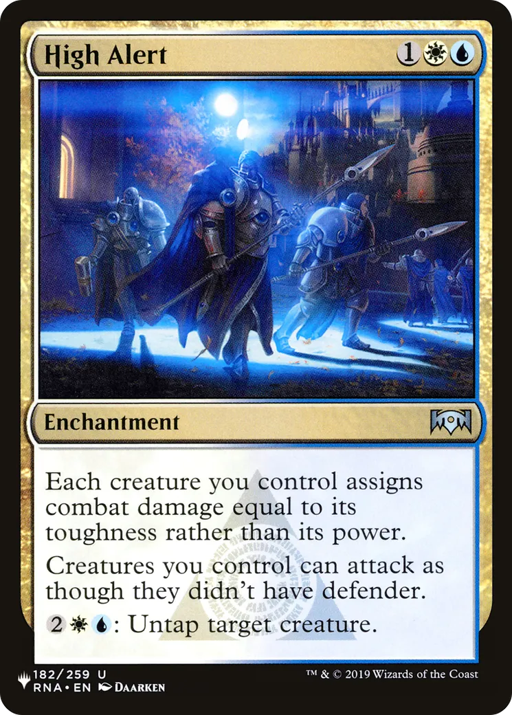 Alerte rouge — The List — Magic: The Gathering