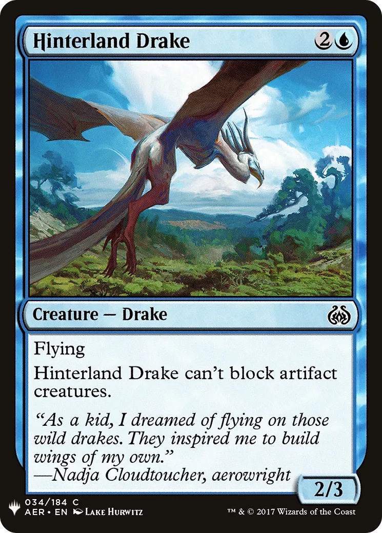 Drakôn de l'arrière-pays — The List — Magic: The Gathering
