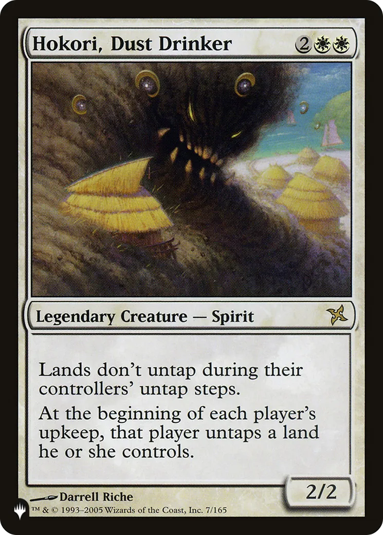 Hokori, Dust Drinker — The List — Magic: The Gathering