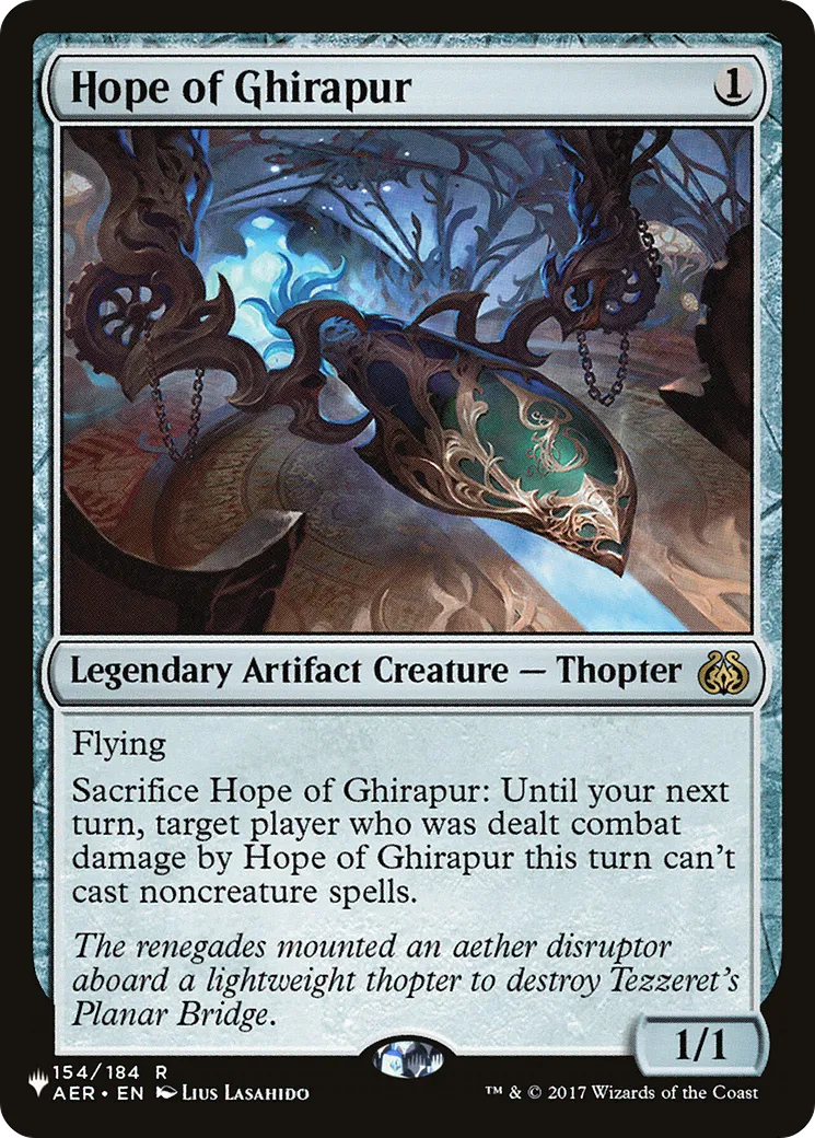Espoir de Ghirapur — The List — Magic: The Gathering
