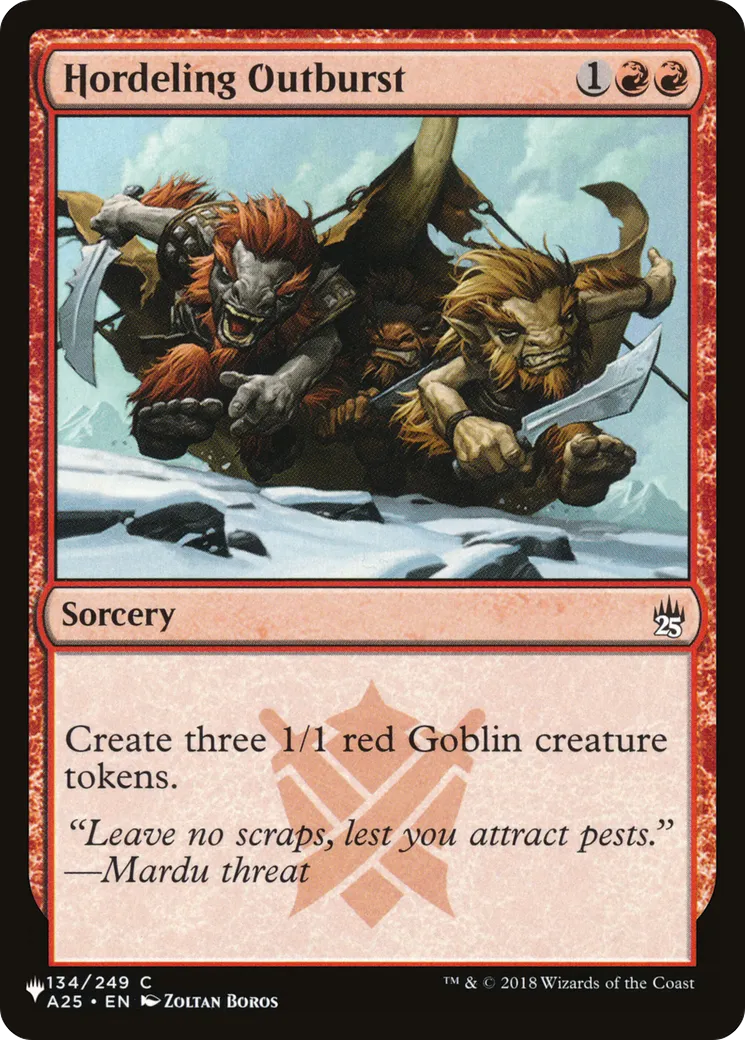 Surgissement de hordelins — The List — Magic: The Gathering