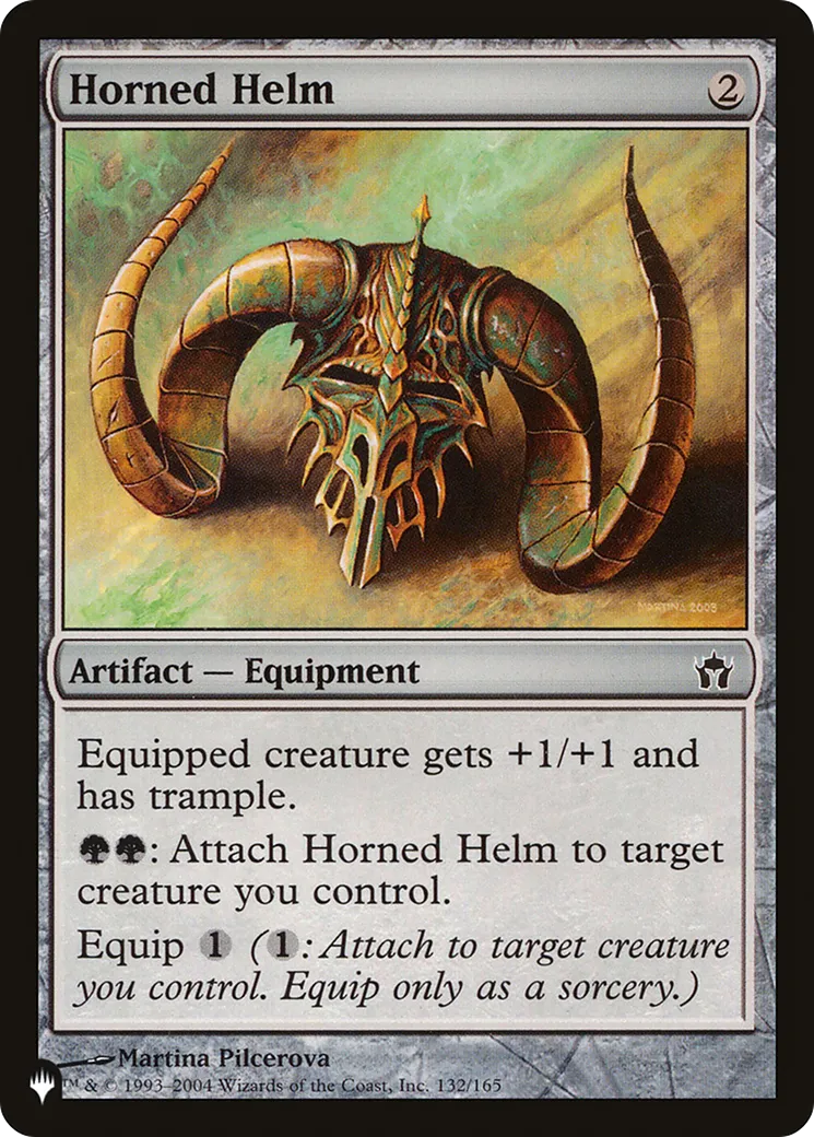 Heaume cornu — The List — Magic: The Gathering
