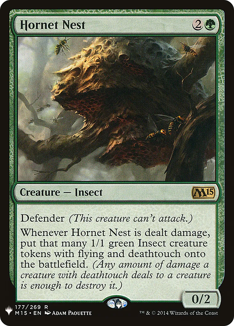Nid de frelons — The List — Magic: The Gathering