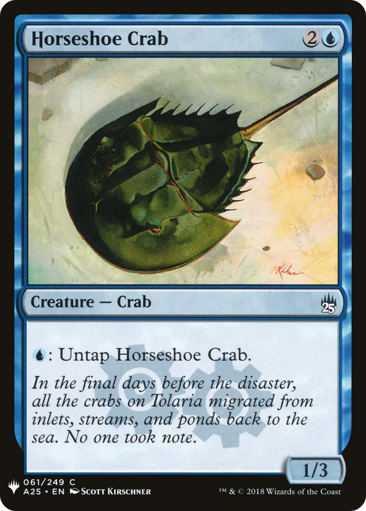 Horseshoe Crab — The List — Magic: The Gathering
