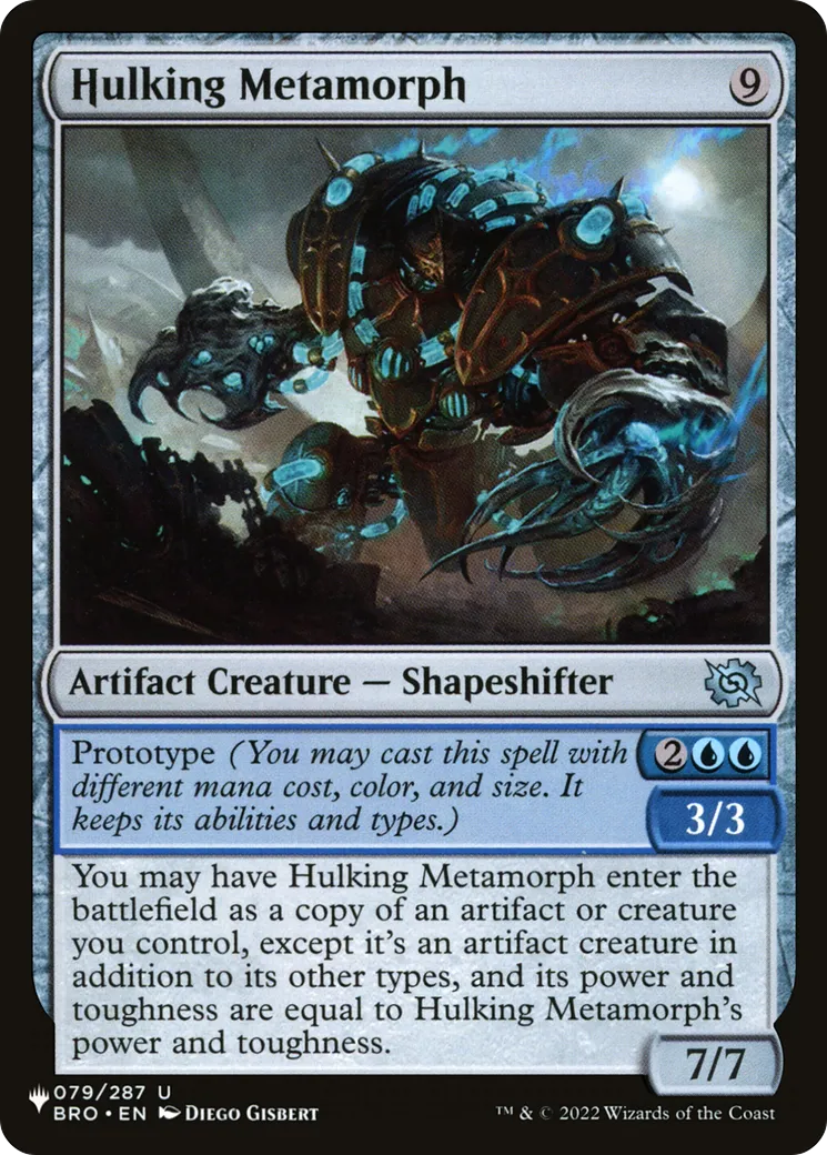 Hulking Metamorph — The List — Magic: The Gathering