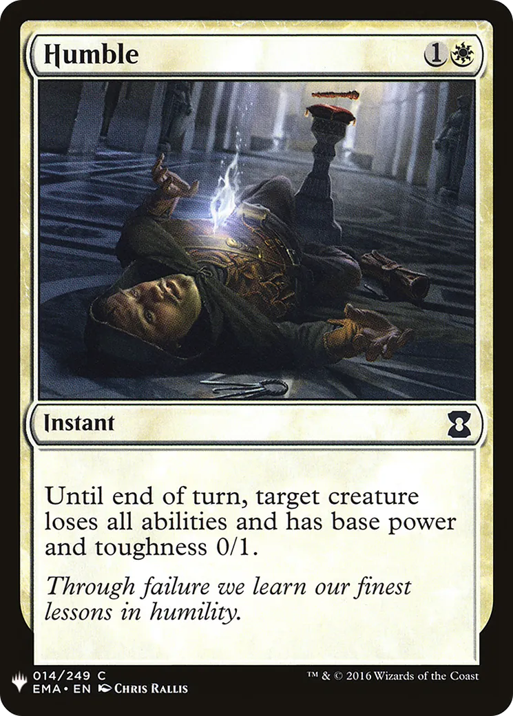 Humiliation — The List — Magic: The Gathering