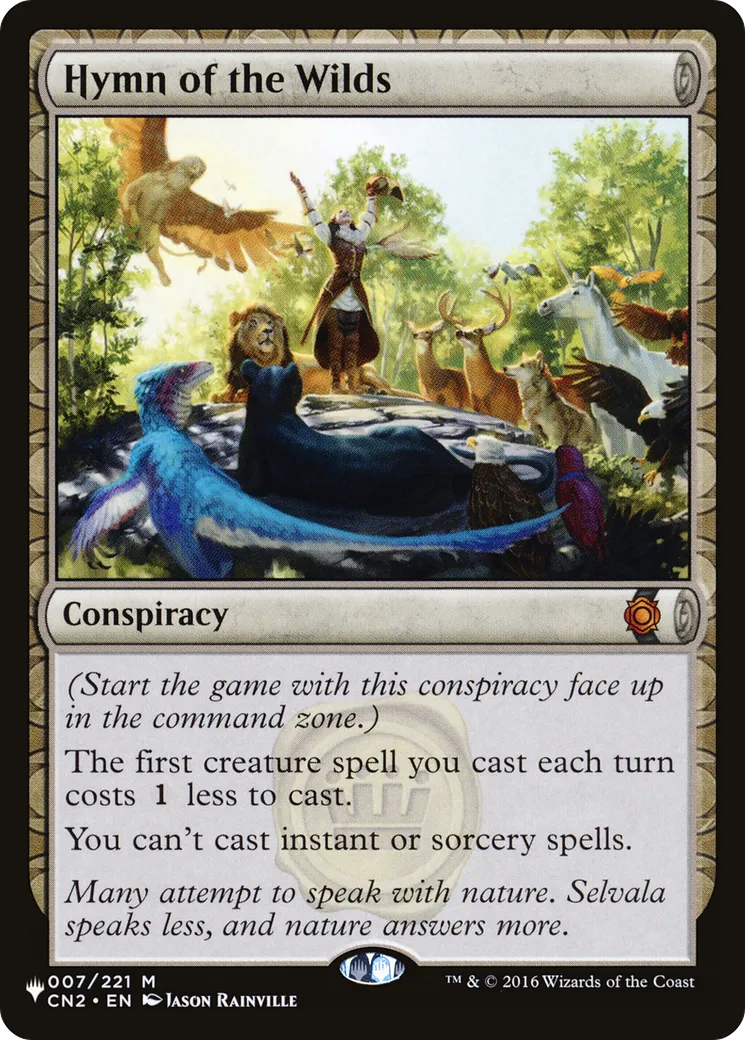 Hymn of the Wilds — The List — Magic: The Gathering