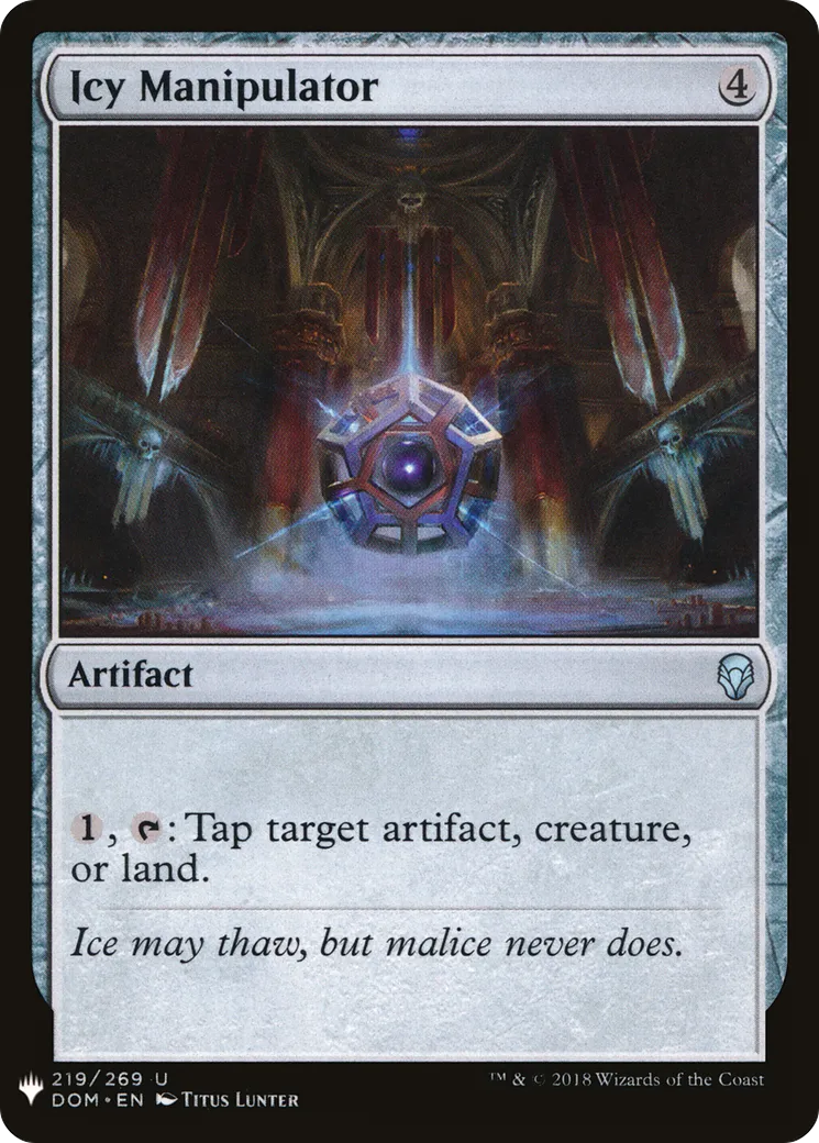 Manipulateur glacial — The List — Magic: The Gathering