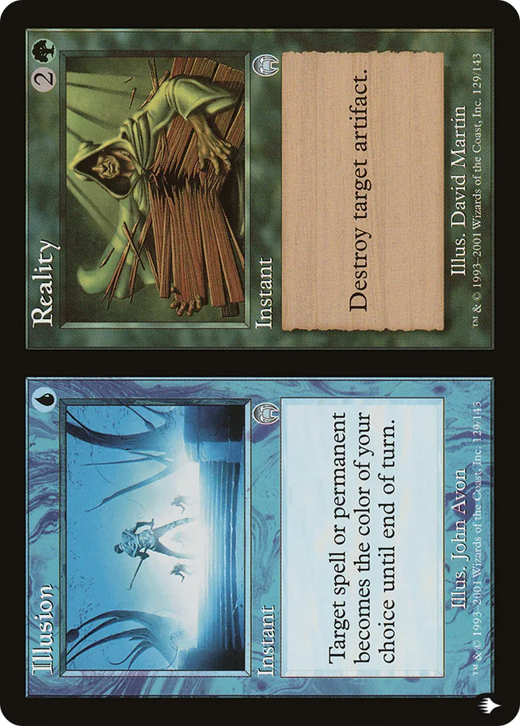 Illusion // Reality — The List — Magic: The Gathering